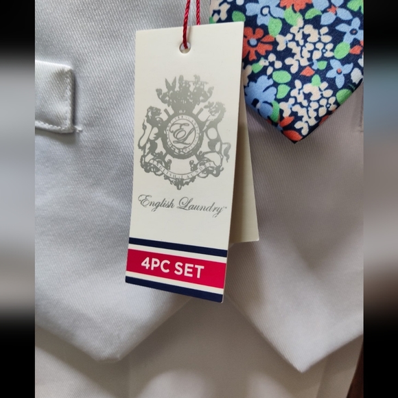 **SOLD**Boys 4 piece English laundry suit size 6 - Picture 4 of 6